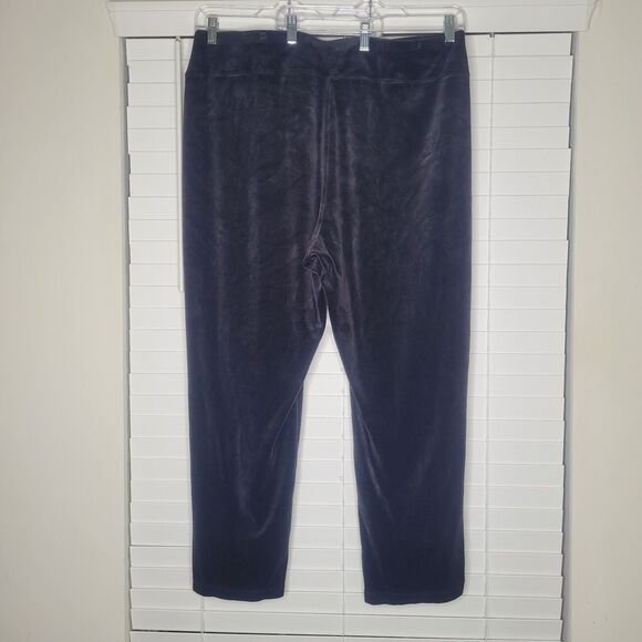 Talbots Pants Women 3X 3XL Plus Black Stretch Work‎ Spandex Comfy Plus Straight - Picture 1 of 6